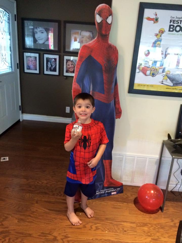 spidermanbirthdaystandee